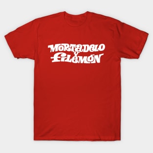 Mortadelo y Filemon white T-Shirt